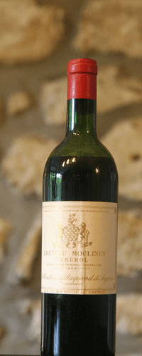 Vin rouge, Château Moulinet 1964