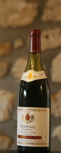 Vin rouge, Richebourg, Domaine Charley Frères 1982