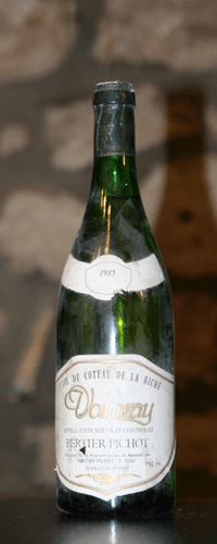 Vin blanc, Domaine Bertier Pichot 1985