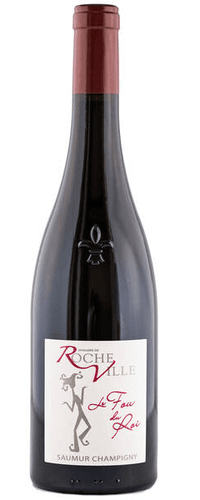 Vin rouge, Domaine de Rocheville, cuvee fou du roi, Saumur Champigny 2008