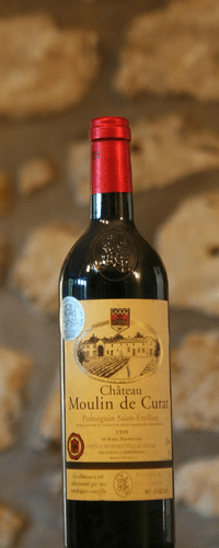 Vin rouge, Puisseguin St Emilion, Château de Curat 1999
