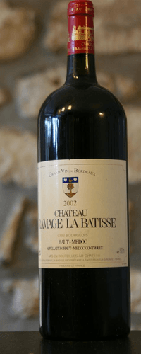Vin rouge, Chateau Ramage La Batisse, magnum 2002