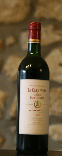 Vin rouge, Le Clementin de Pape Clement 1987