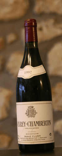 Vin rouge, Domaine H Cluny 1997