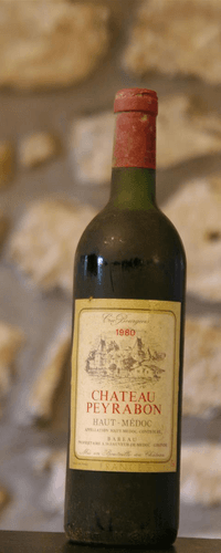 Vin rouge, Château Peyrabon 1980