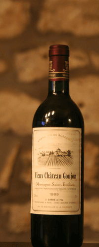 Vin rouge, Château Vieux Goujon 1989