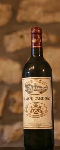 Vin rouge,Château Camensac 2000