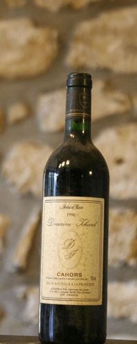Vin rouge, Domaine Ichard 1990