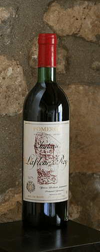 Vin rouge, Chateau lafleur du Roy 1975