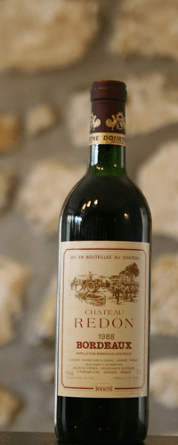 Vin rouge, Château Redon 1988