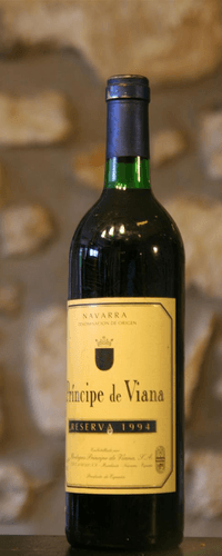 Vin rouge, Navarra, Bodegas Principe de Viana 1994
