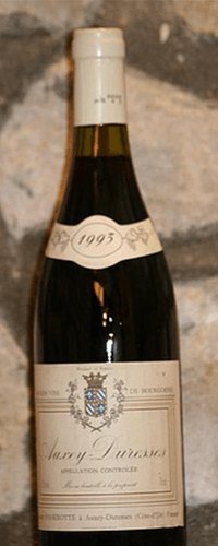 Vin rouge, Auxey Duresses Domaine Passerotte 1993