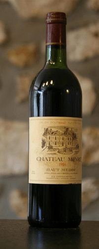 Vin rouge, Chateau Meyre 1984