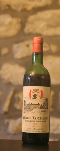 Vin rouge, Château Le Chevalier 1967
