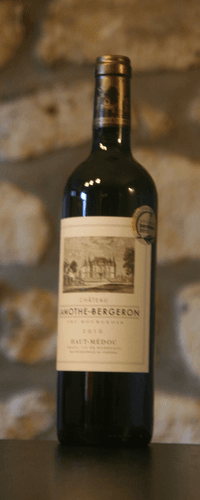 Vin rouge, Chateau Lamothe Bergeron 2010