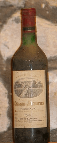 Vin rouge, Chateau Mauros 1989