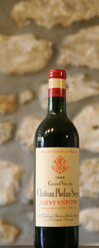 Vin rouge, Chateau Phelan Segur 1966
