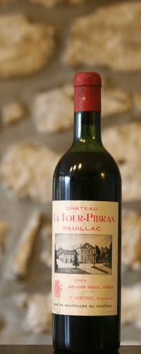 Vin rouge, Château La Tour Pibran 1964