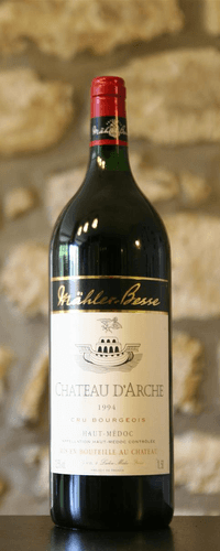 Vin rouge, Chateau d'Arche, propriete de Mahler Besse magnum 1994