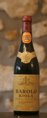Vin rouge, Barolo, Beni di Batasiolo, Kiola 1961