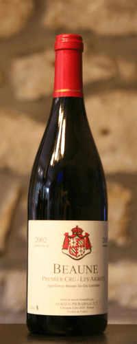 Vin rouge, Beaune 1er Cru ''Les Aigrots'' Domaine Pierarnault 2002