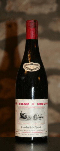 Vin rouge, St Verand, Le char a boeuf 1964