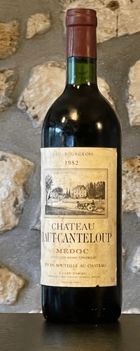 Vin rouge, Medoc, Château Haut Canteloup 1982