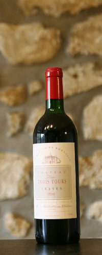 Vin rouge, Chateau les trois Tours 1990