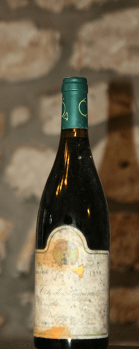 Vin rouge, Domaine Chantal Lescure, Le Clos des Topes Bizot 1998