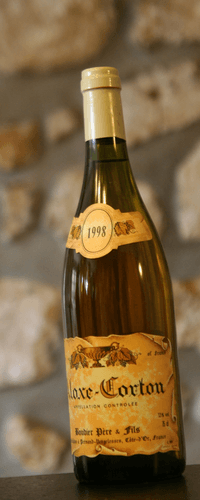 Vin rouge, Domaine Boudier Pere et fils 1998