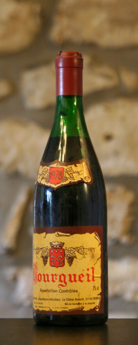 Vin rouge, Bourgueil, Domaine Ploquin 1978