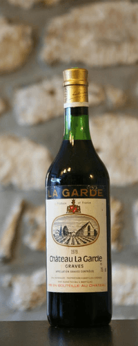 Vin rouge, Château La Garde 1979