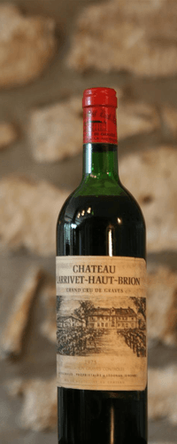 Vin rouge, Château Larrivet Haut Brion 1975