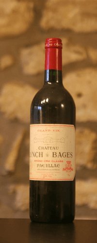 Vin rouge, Château Lynch Bages 1998