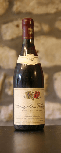 Vin rouge, Domaine Maurice Depardon 1981