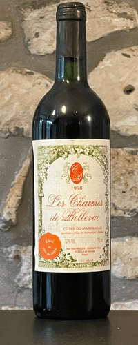 Vin rouge, Cote du Marmandais, Les Charmes de Bellevue 1998