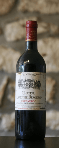 Vin rouge, Château Lamothe Bergeron 1985