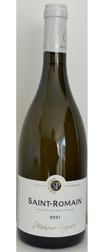 Vin blanc, Saint Romain, Domaine Stephane Piguet 2021