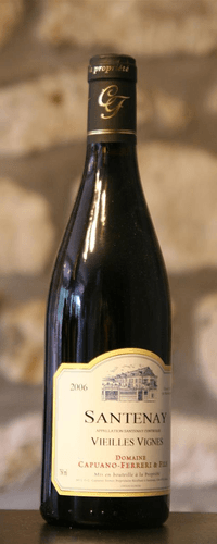 Vin rouge, Santenay Vieilles Vignes Domaine Capuano Ferreri 2006