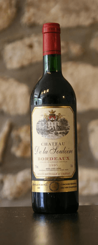 Vin rouge, Château de la Souloire 1995