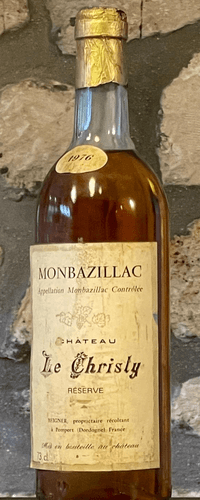 Vin blanc, Monbazillac, Château le Chrisly Reserve 1976