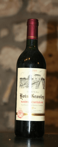 Vin rouge, Chateau Bois Grouley 1989