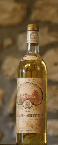 Vin blanc, Château Carbonnieux 1981