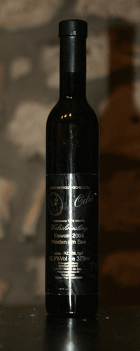 Vin blanc, Allemagne,Pradikatswein, Eiswein Weiden am See 2004