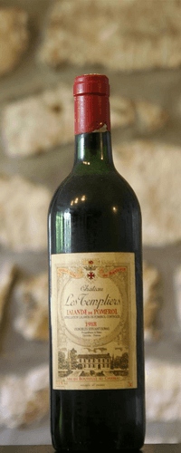 Vin rouge, Château les Templiers 1988