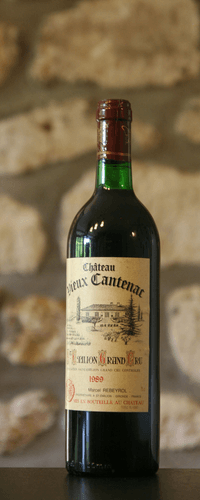 Vin rouge, Château Vieux Cantenac 1989