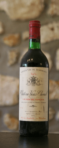 Vin rouge, Château Vieux Chevrol 1974