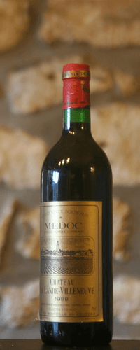 Vin rouge, La Clape, Château Marmorières 1988