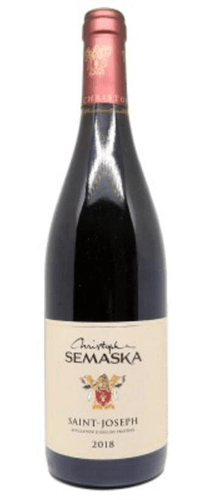 Vin rouge, St Joseph, Domaine Semaska 2017