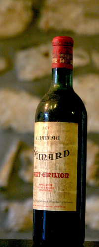 Vin rouge, Château Simard 1970